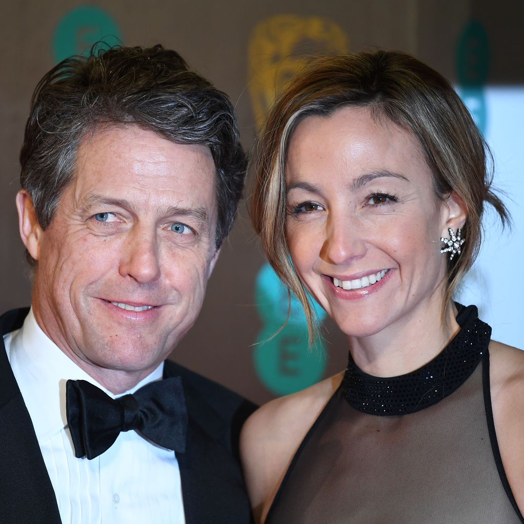Hugh Grant und Anna Eberstein bei den BAFTA Awards in London