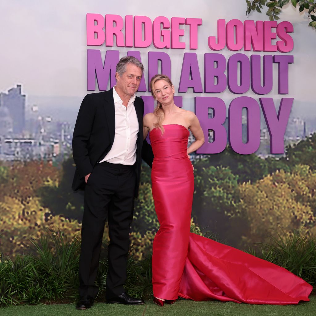 Hugh Grant und Renée Zellweger, Januar 2025