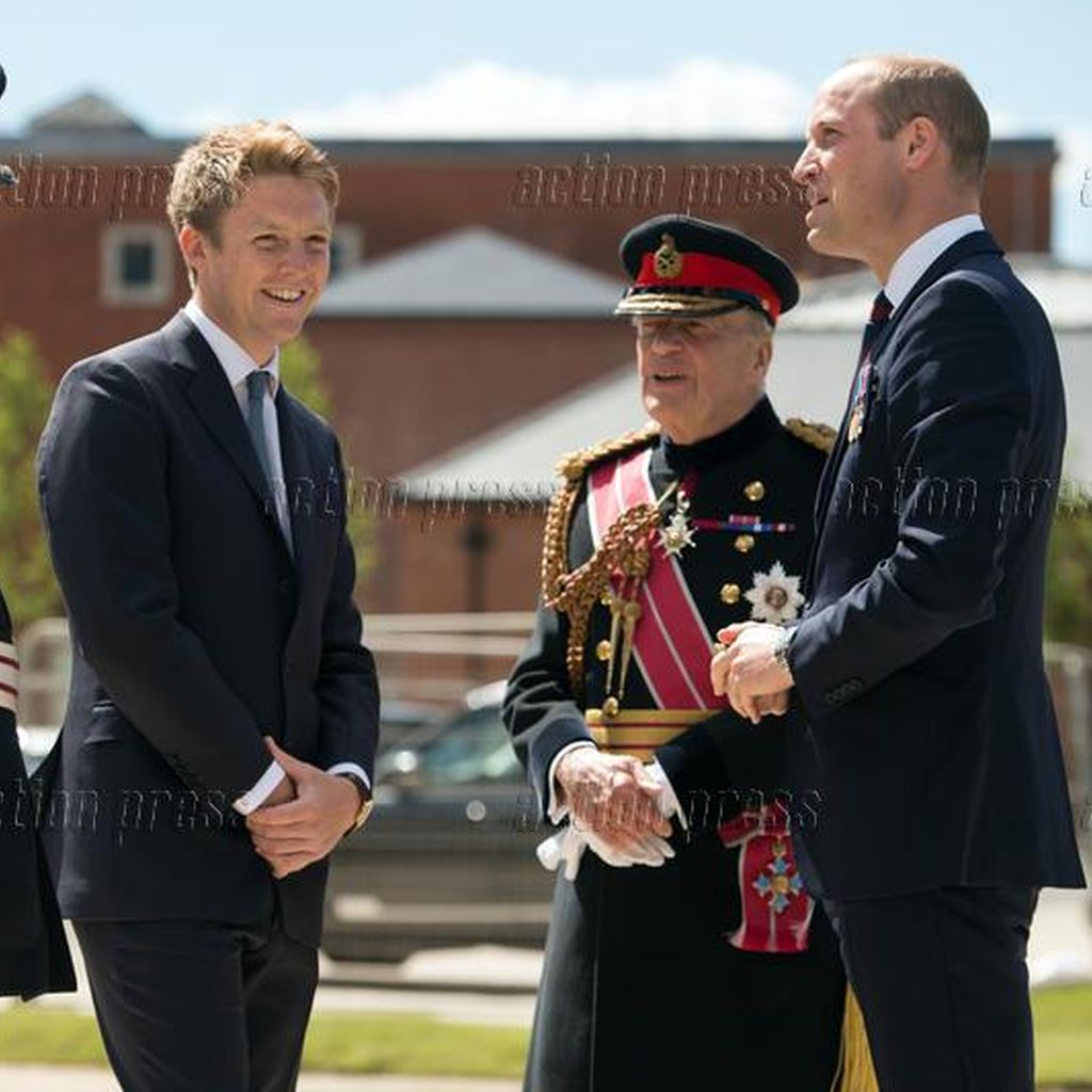 Hugh Grosvenor mit Prinz William, 2018