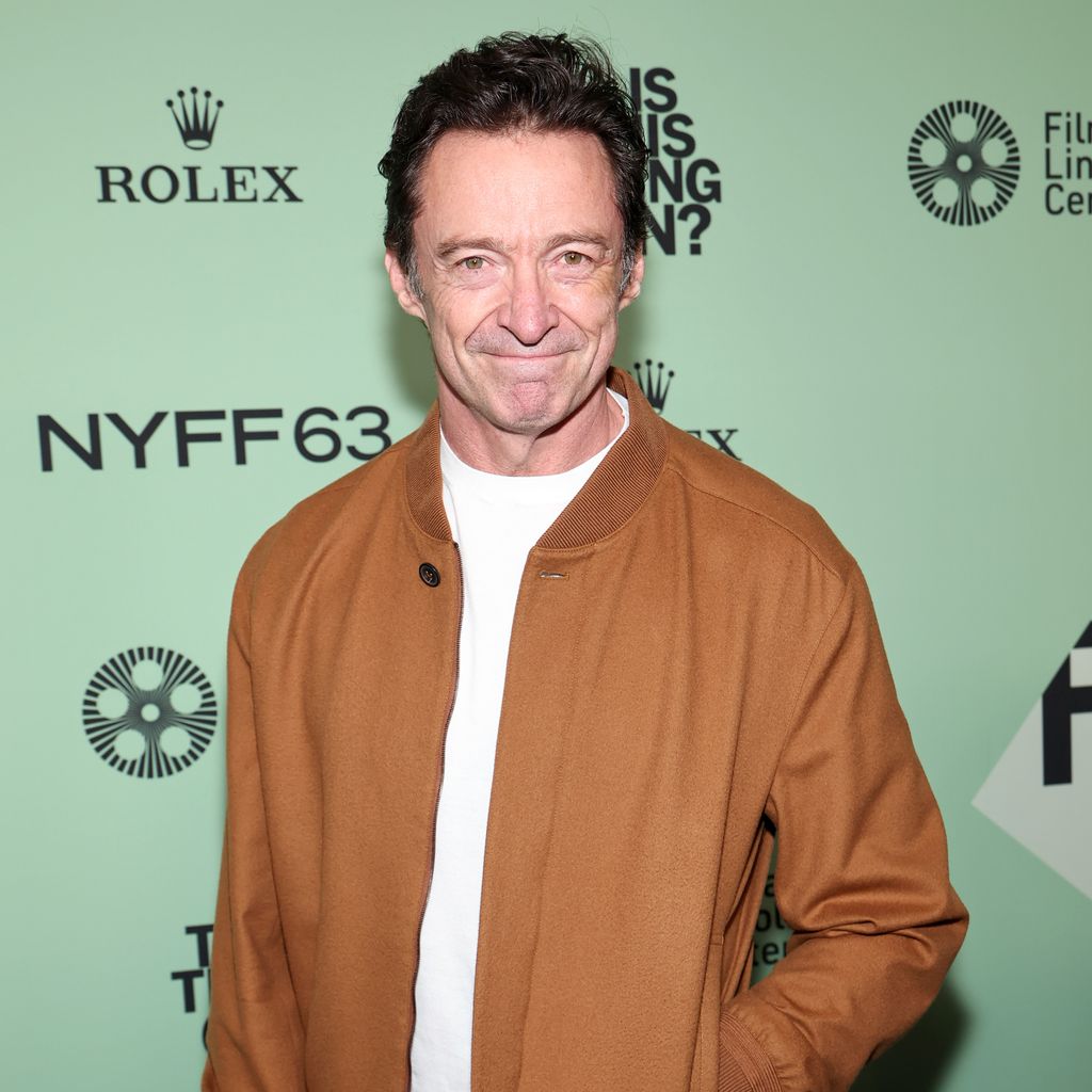 Hugh Jackman bei der Premiere von "Is This Thing On?" beim 63. New York Film Festival in der Alice Tully Hall