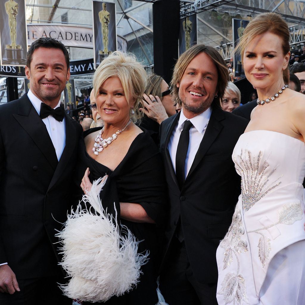 Hugh Jackman, Deborra-Lee Furness, Keith Urban und Nicole Kidman, Februar 2011