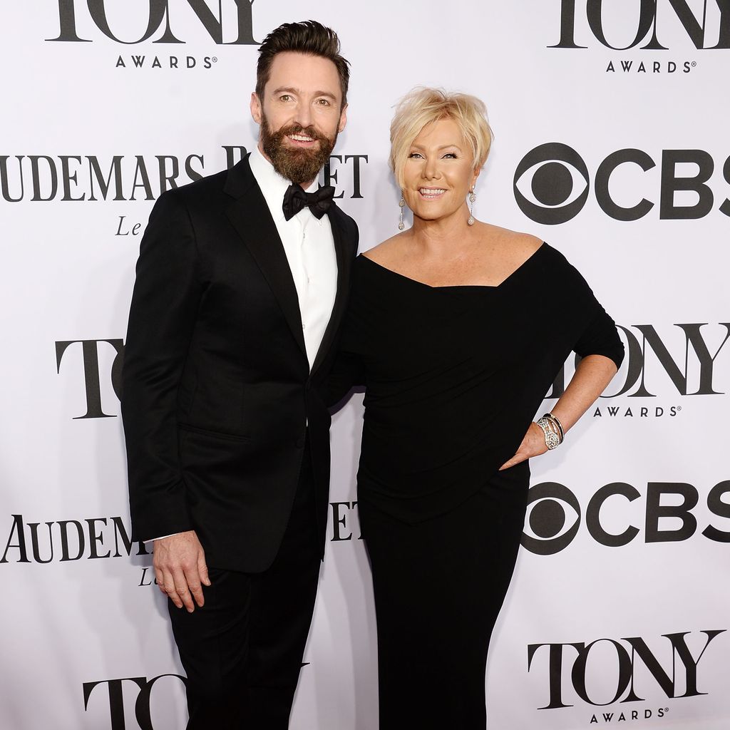 Hugh Jackman, Schauspieler, mit seiner Frau Deborra-Lee Furness