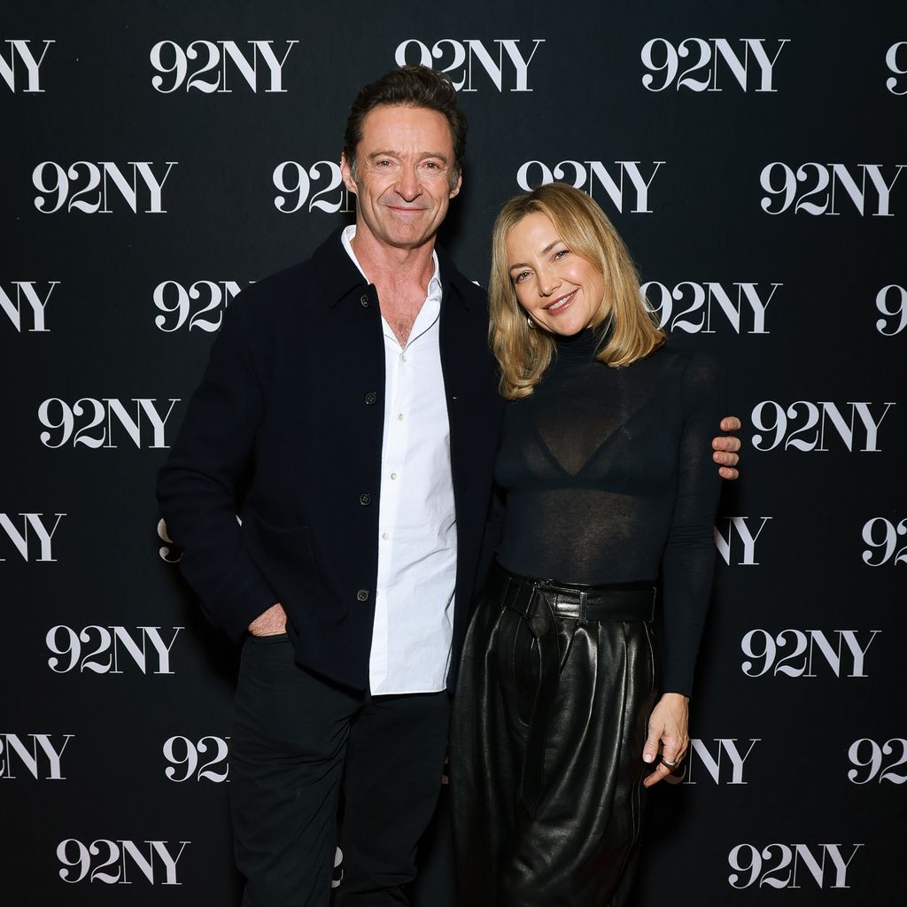 Hugh Jackman und Kate Hudson bei einem Gespräch über "Song Sung Blue" im 92NY in New York City