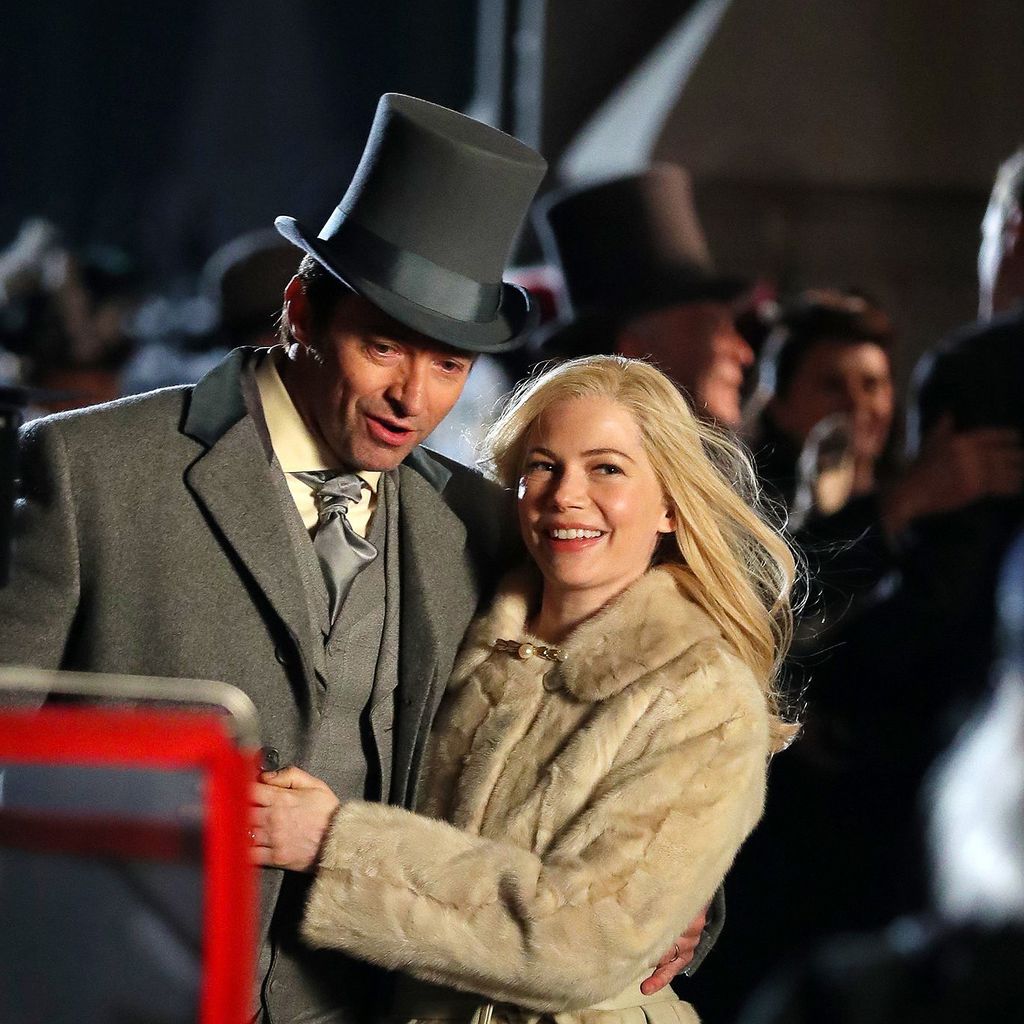 Hugh Jackman und Michelle Williams in "Greatest Showman"