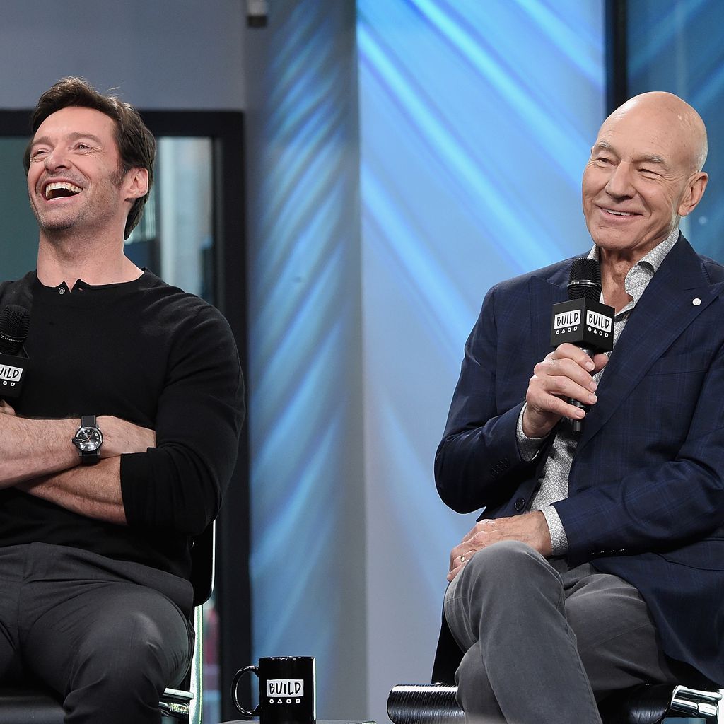 Hugh Jackman und Patrick Stewart in New York City 2017