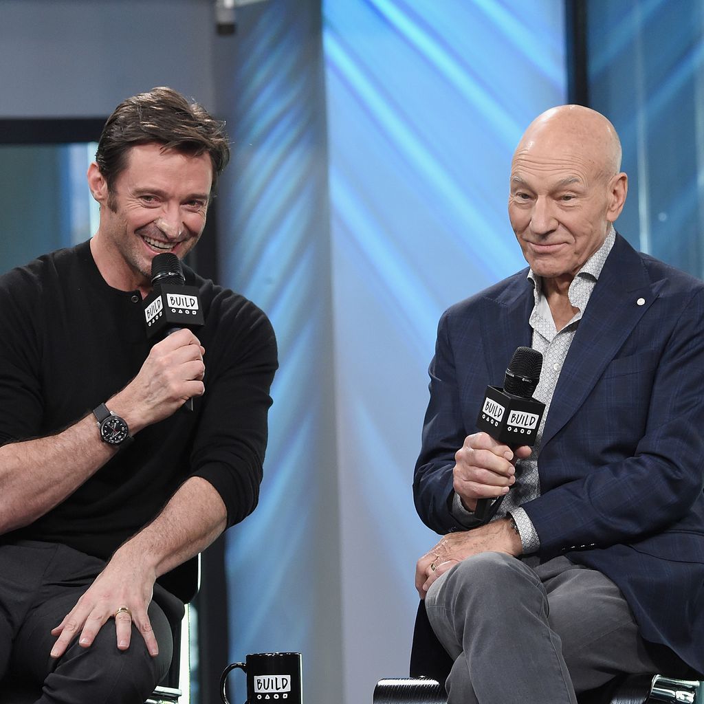 Hugh Jackman und Patrick Stewart in New York City 2017
