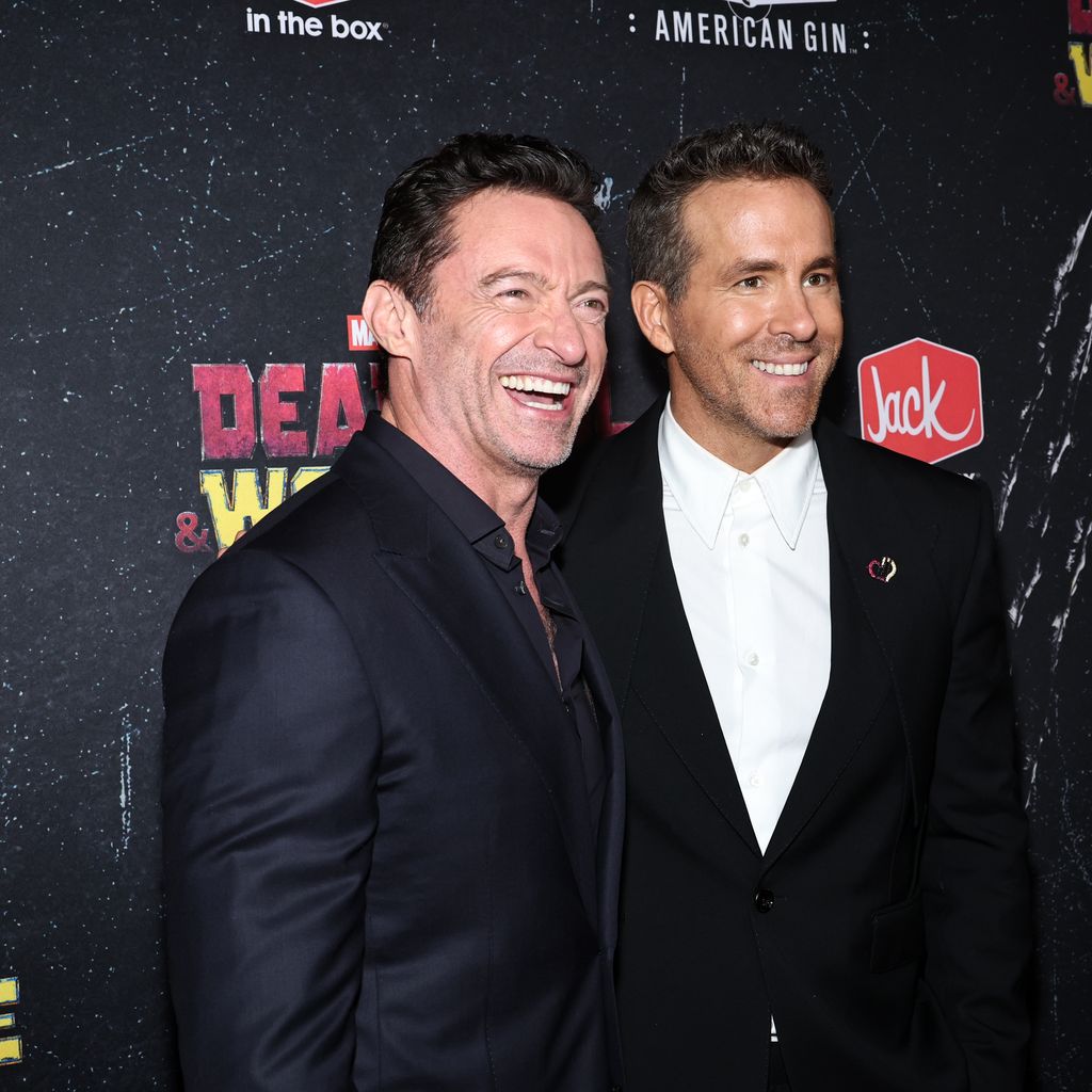 Hugh Jackman und Ryan Reynolds im Juli 2024
