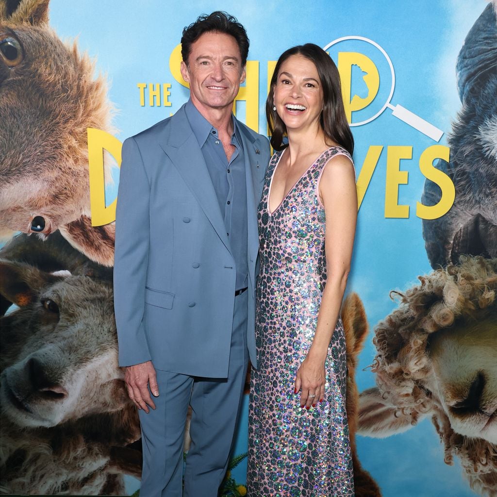 Hugh Jackman und Sutton Foster bei der Premiere von "The Sheep Detectives" in New York, April 2026