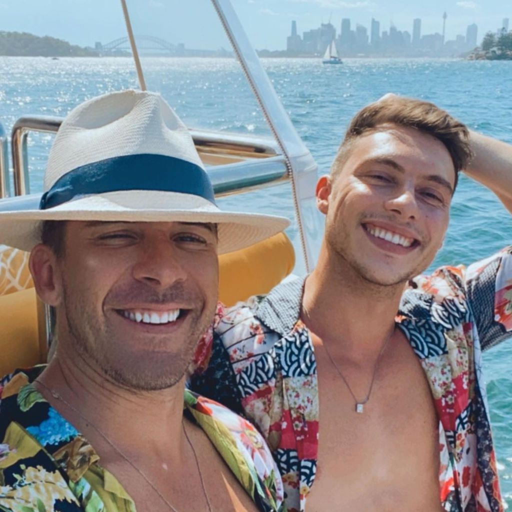 Hugh Sheridan und Kurt Roberts, Januar 2021