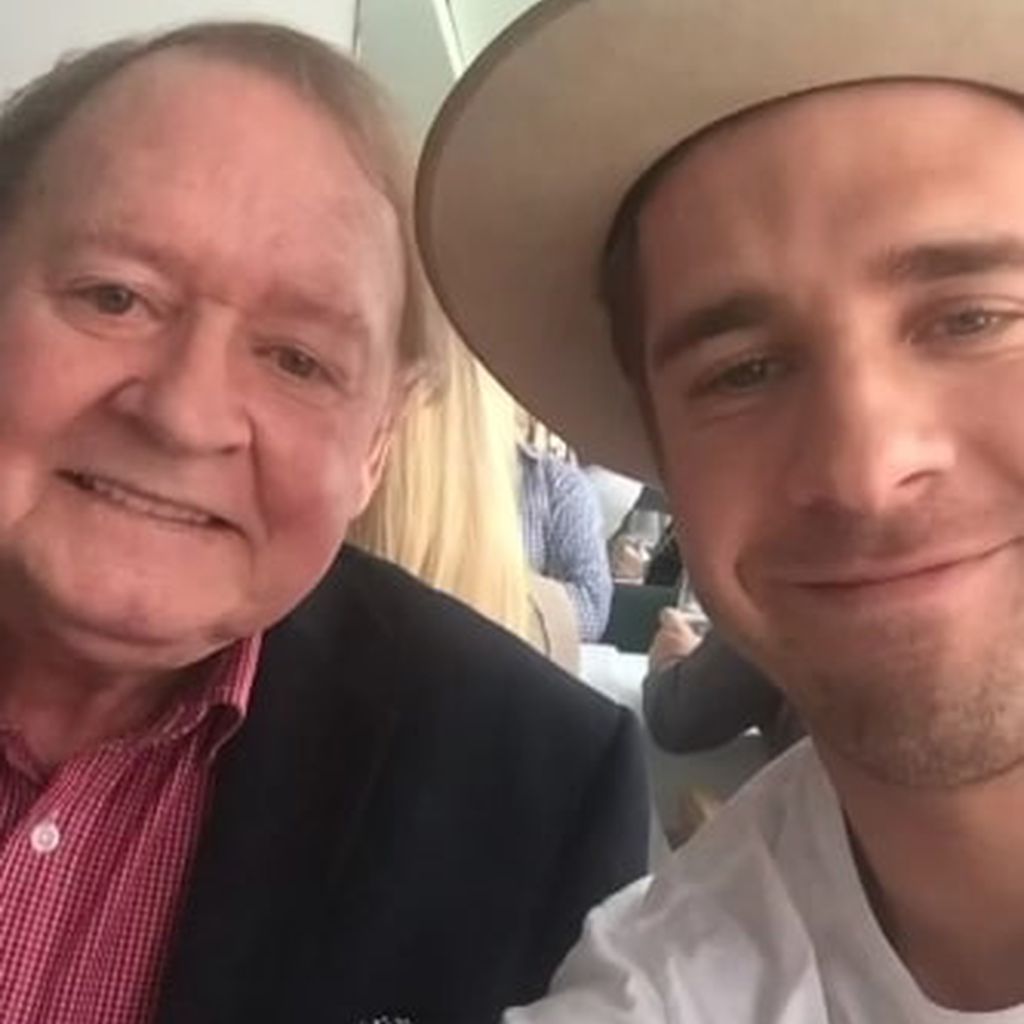 Hugh Sheridan und sein Vater Denis