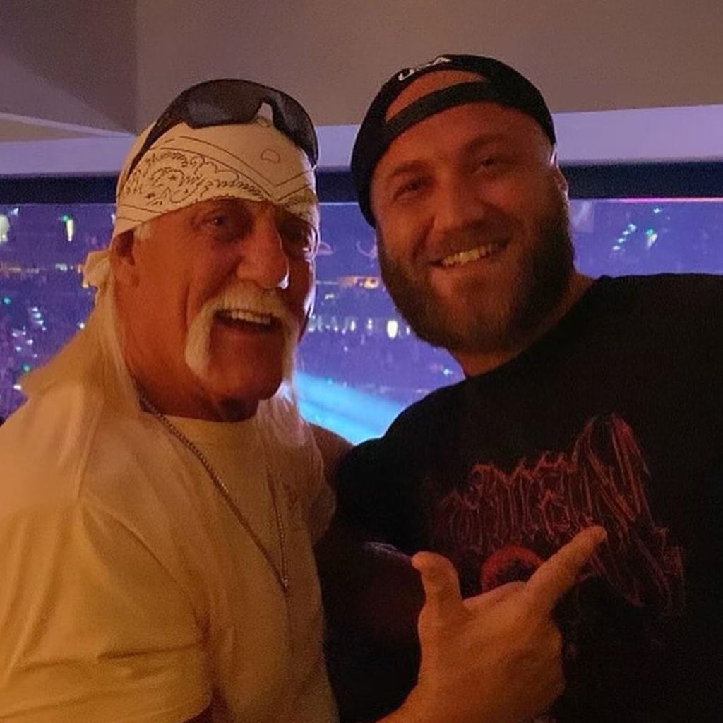 Hulk Hogan mit seinem Sohn Nick Hogan
