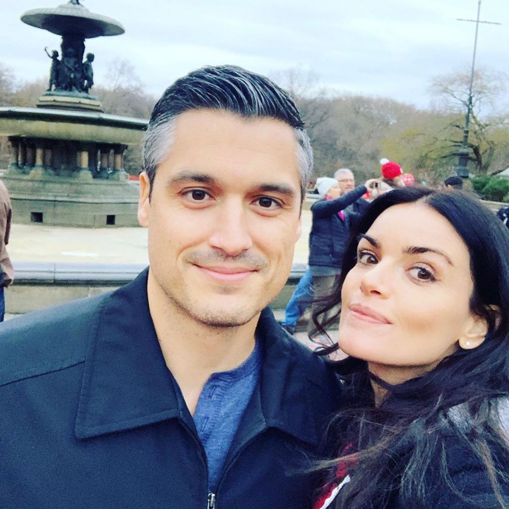 Humberto Preciado und Courtney Robertson in New York
