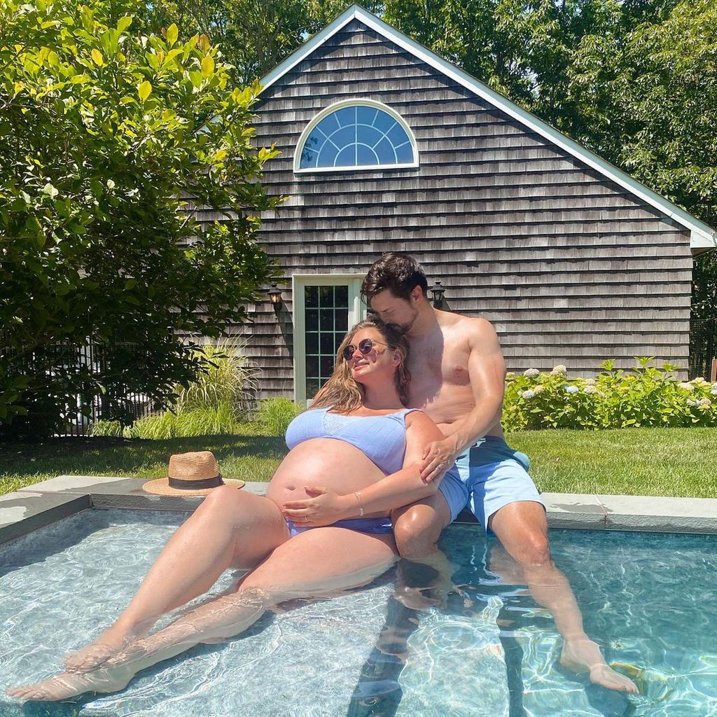 Hunter McGrady und ihr Mann Brian im Juni 2021