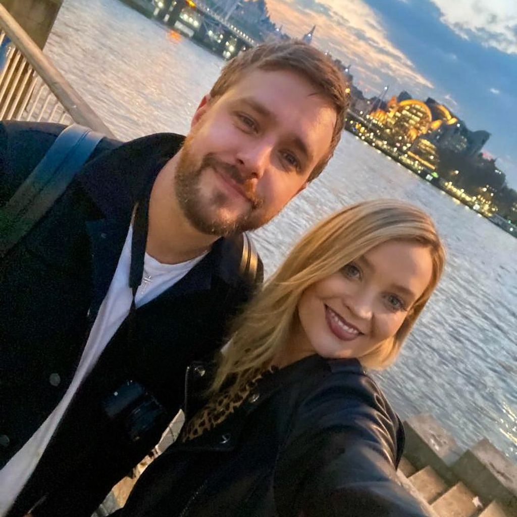 Iain Stirling und Laura Whitmore im März 2022