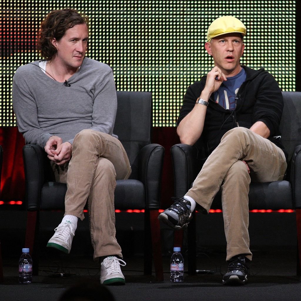 Ian Brennan und Ryan Murphy, August 2010
