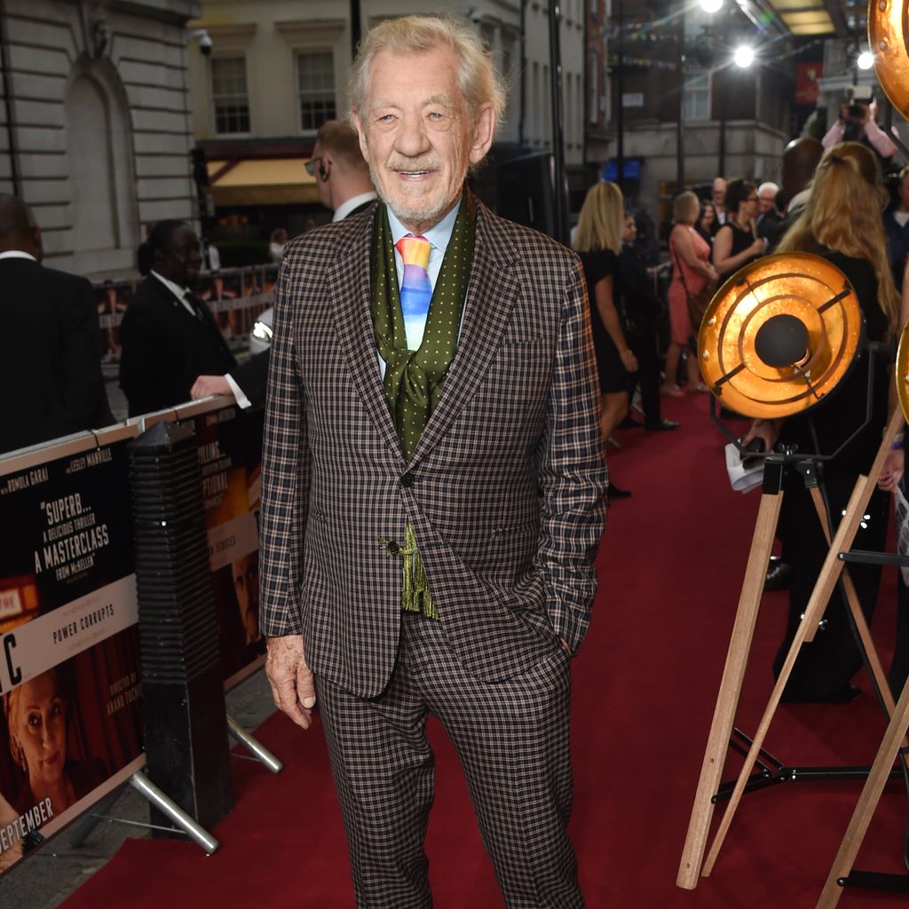 Ian McKellen bei der "The Critic"-Filmpremiere im September 2024