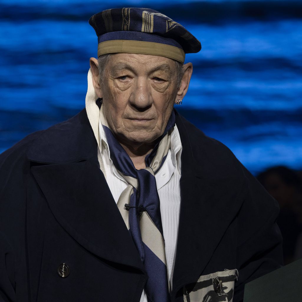 Ian McKellen auf der London Fashion Week 2023
