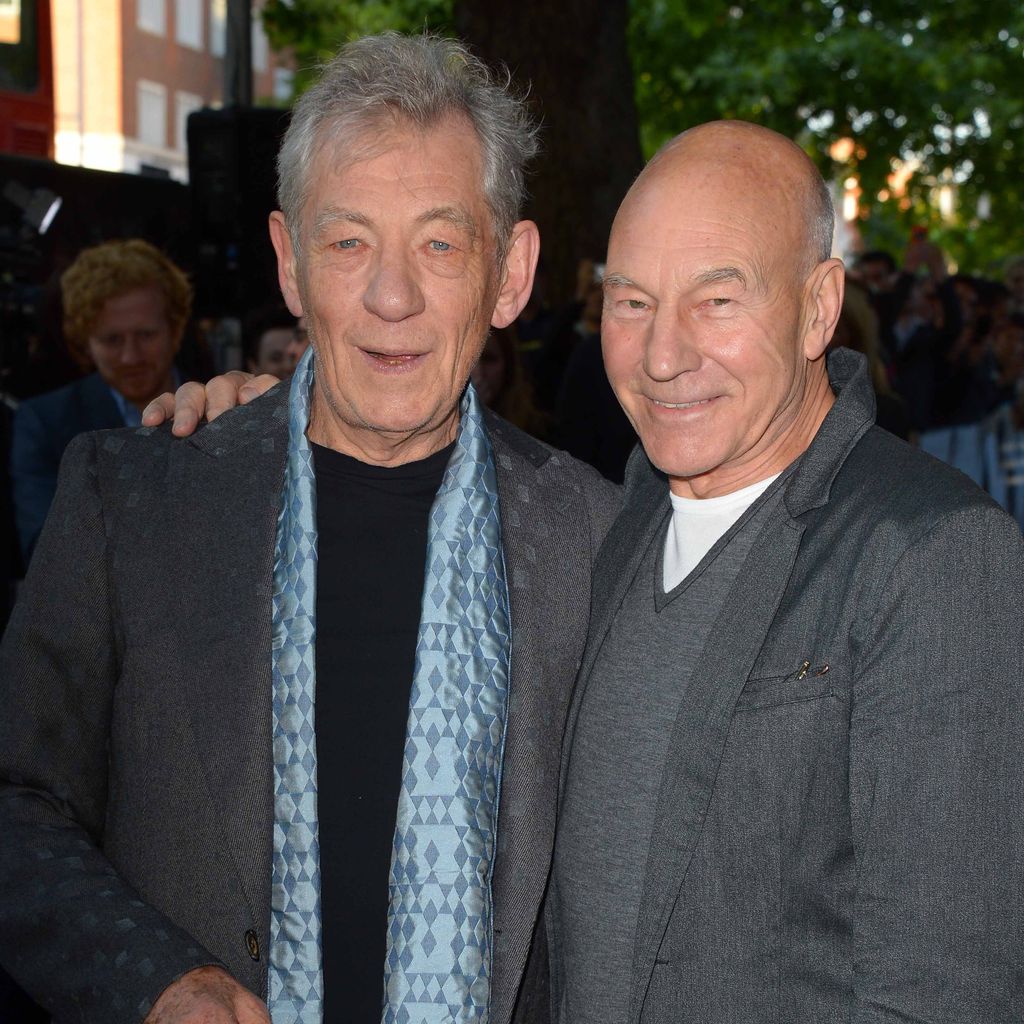 Ian McKellen und Patrick Stewart bei der UK-Premiere von "Mr Holmes" in London