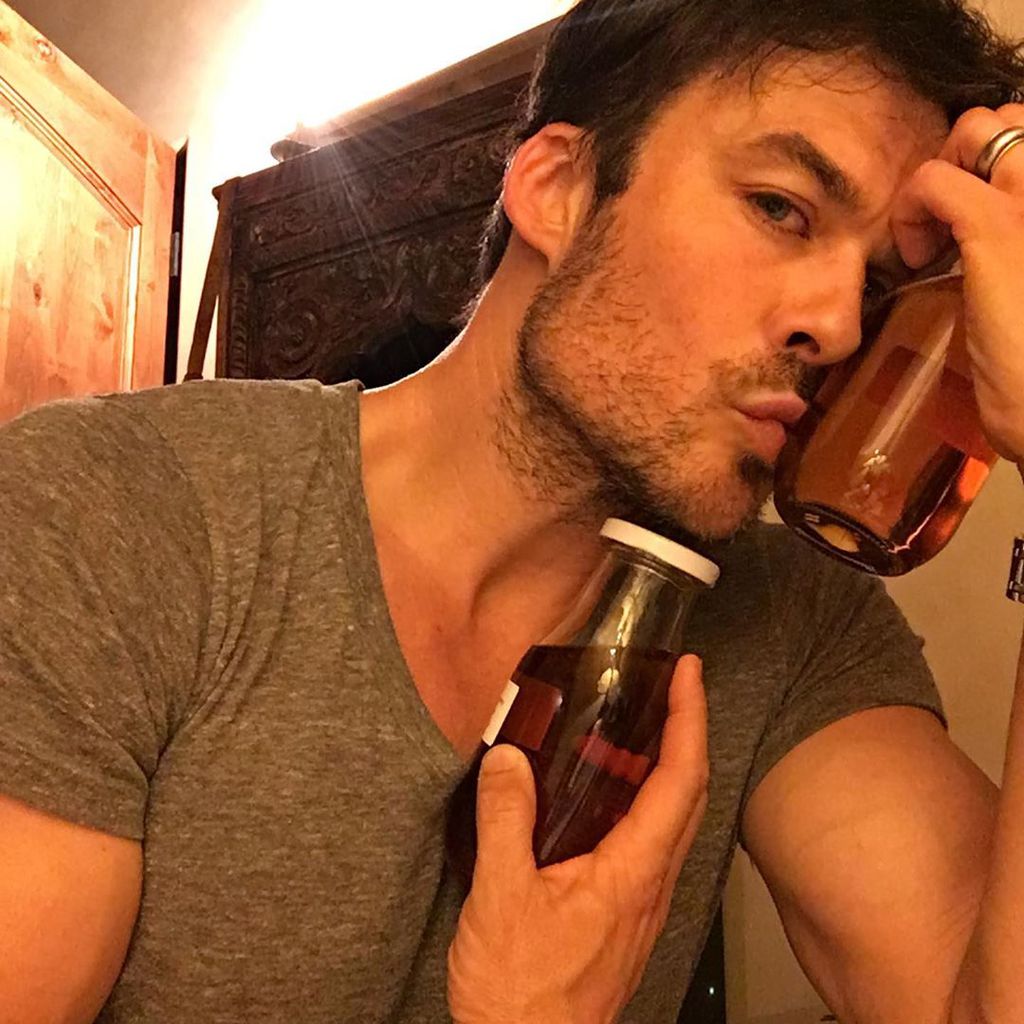 Ian Somerhalder mit seinem eigenen Bourbon
