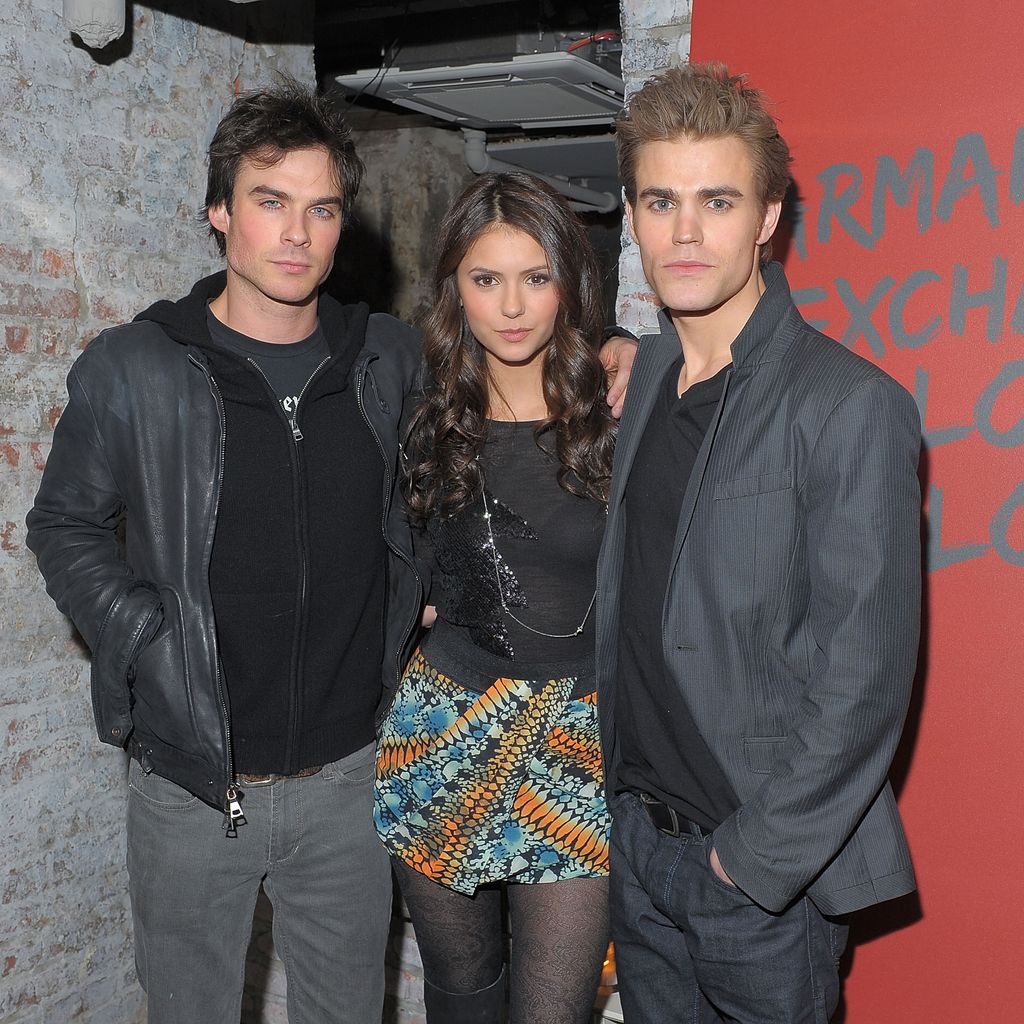 Ian Somerhalder, Nina Dobrev und Paul Wesley, "The Vampire Diaries"-Stars