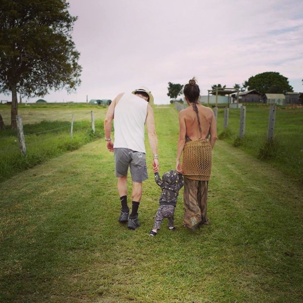 Ian Somerhalder und Nikki Reed mit ihrer Tochter Bodhi