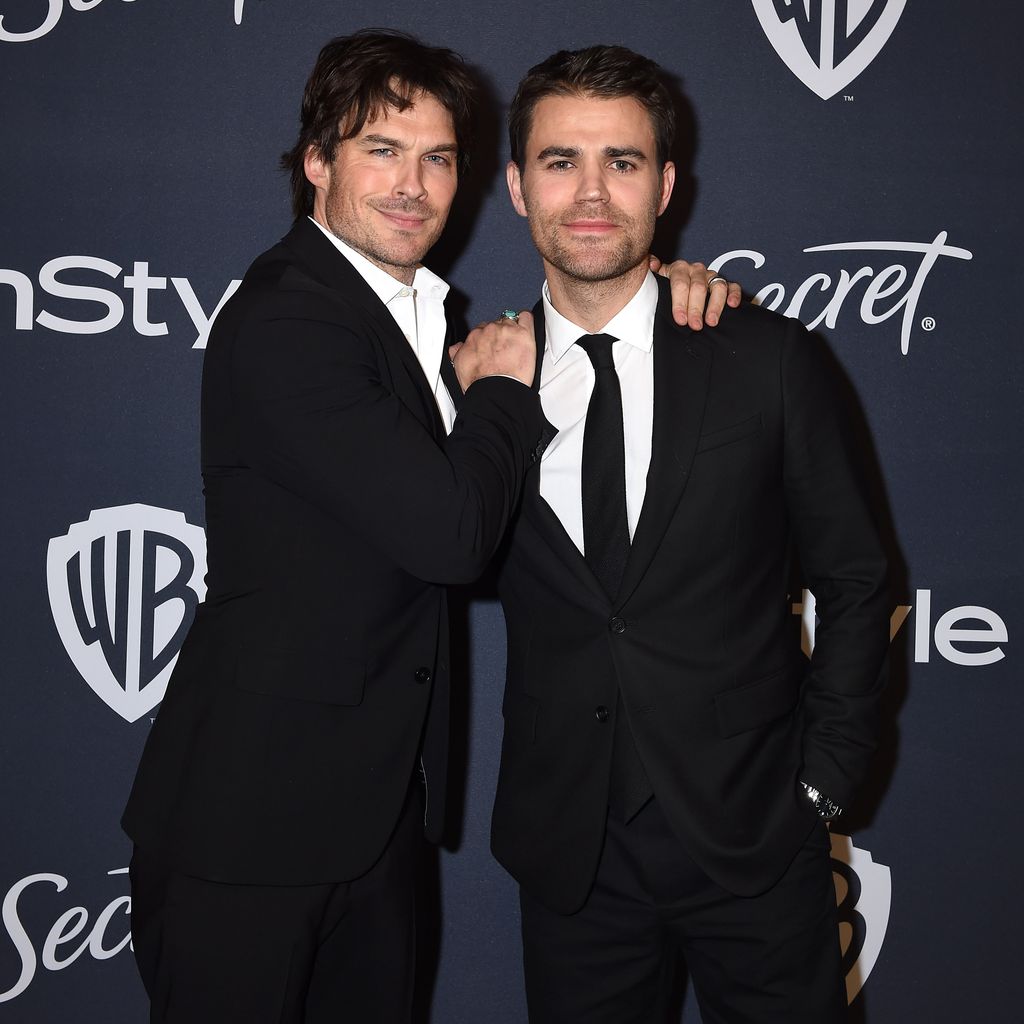 Ian Somerhalder und Paul Wesley im Januar 2020 in Beverly Hills