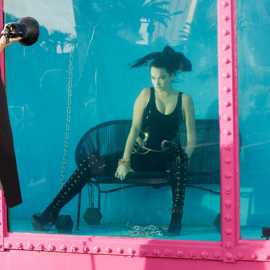 Ida beim GNTM-Unterwassershooting 2023