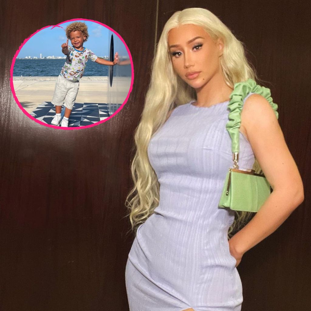 Iggy Azalea mit ihrem Sohn Onyx