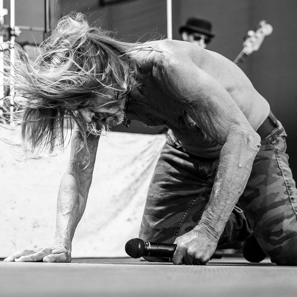 Sänger Iggy Pop beim FYF Fest 2017 in Los Angeles