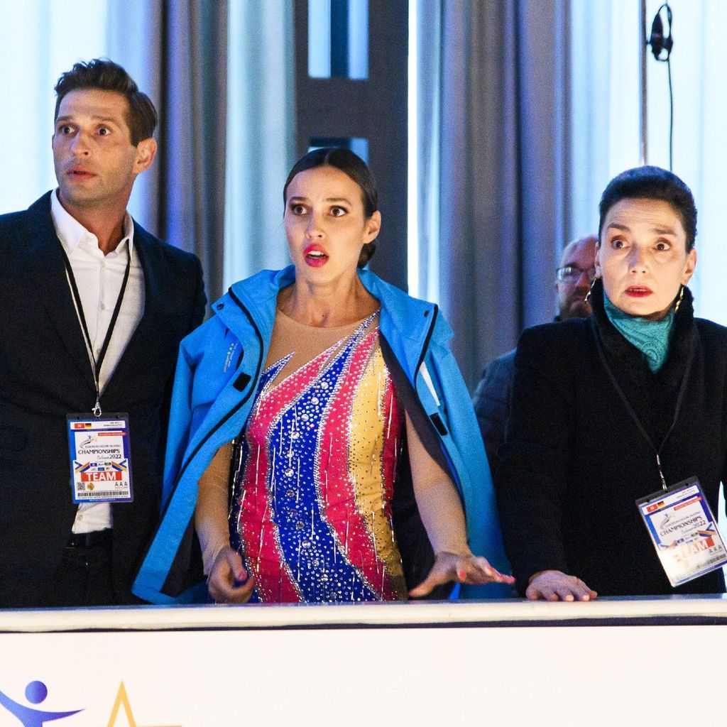 Igor Dolgatschew, Alexandra Fonsetti und Tatjana Clasing