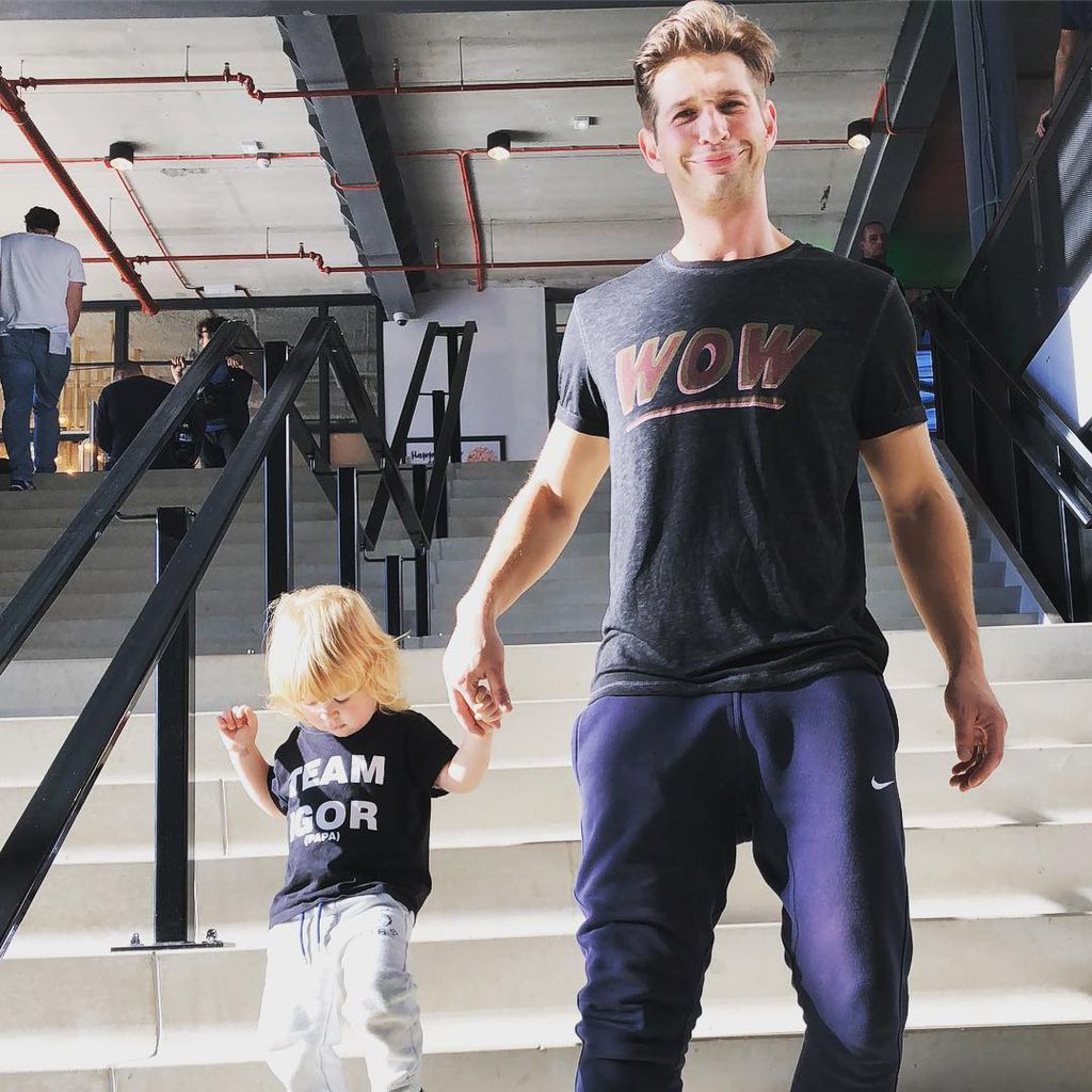 "Alles was zählt"-Star Igor Dolgatschew mit seinem Sohn Levi