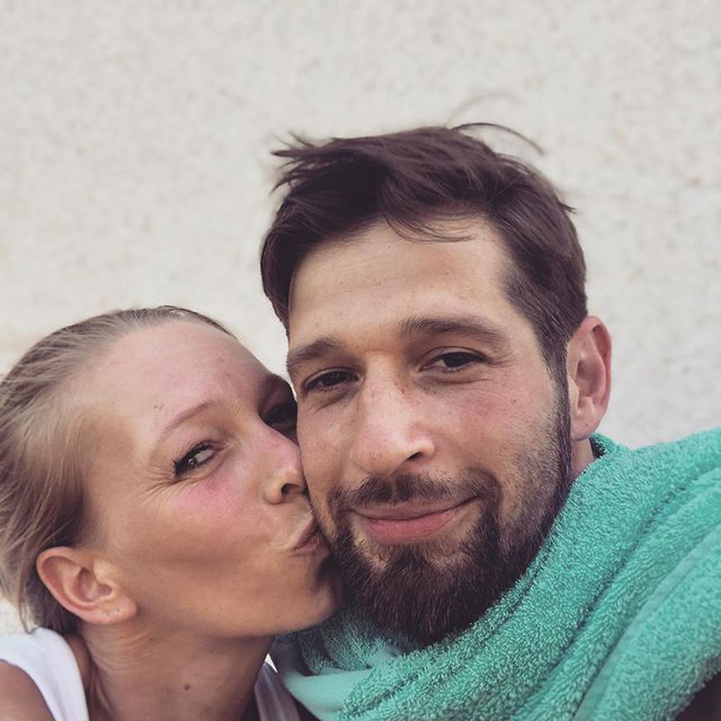 Igor Dolgatschew mit seiner Frau Jessy