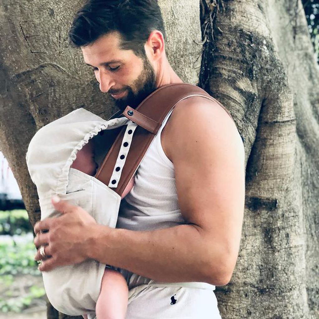 Igor Dolgatschew mit seiner Tochter, 2020