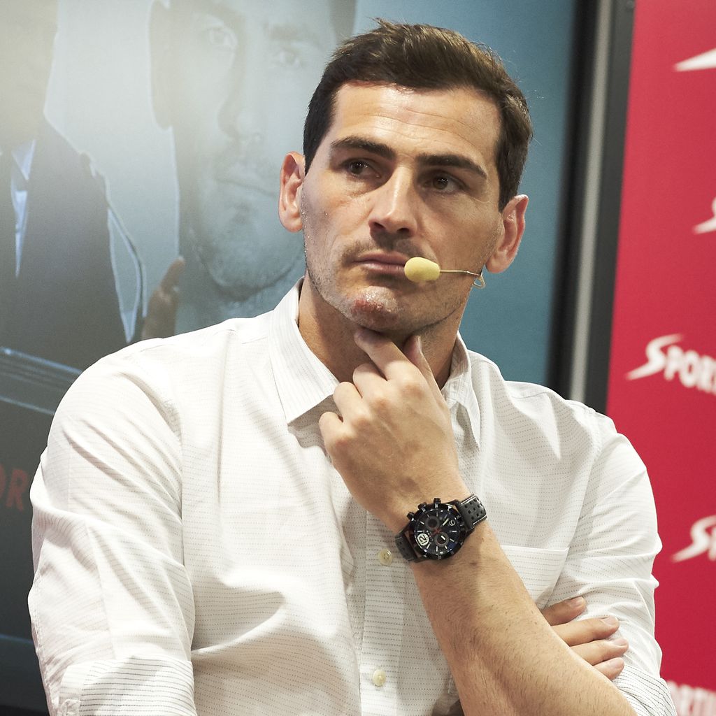 Iker Casillas in Madrid, 2018
