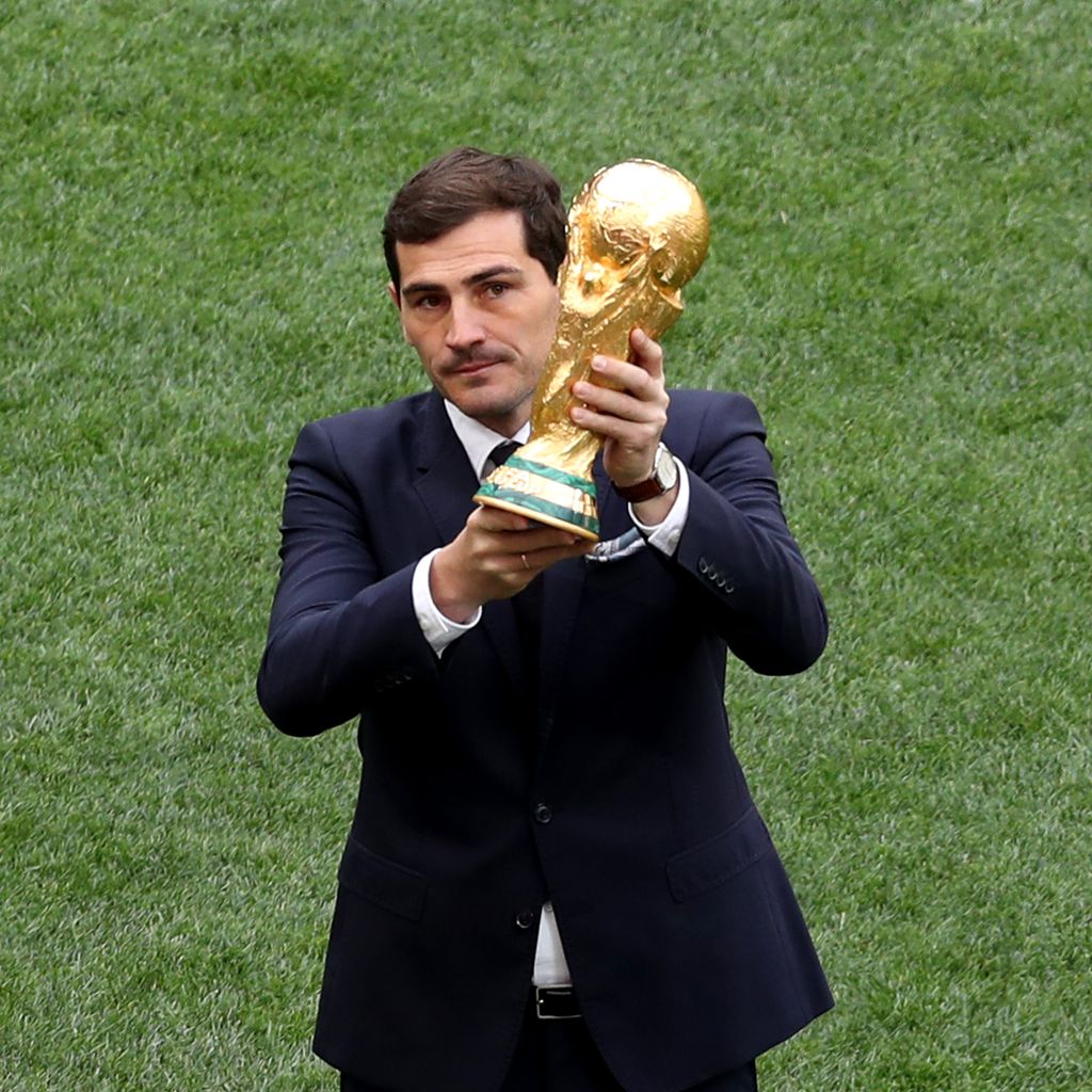 Iker Casillas bei der WM-Eröffnung