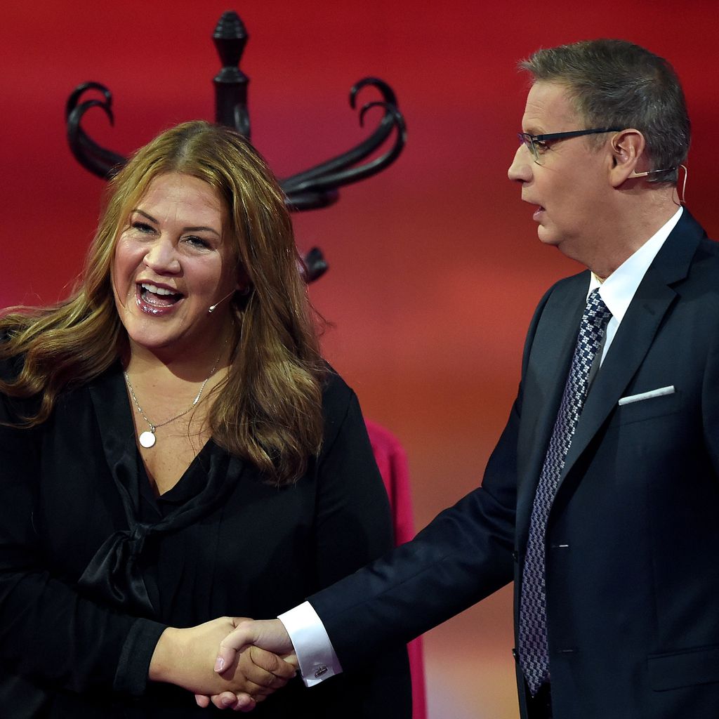 Ilka Bessin und Günther Jauch