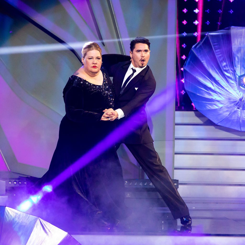 Ilka Bessin und Erich Klann bei "Wer tanzt mit wem? Die grosse Kennenlernshow" in Köln 2020