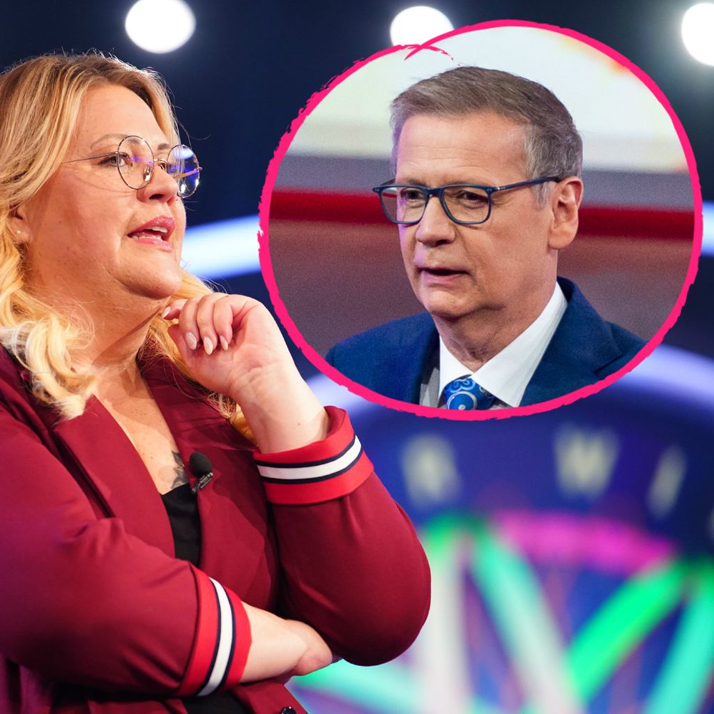 Ilka Bessin und Günther Jauch