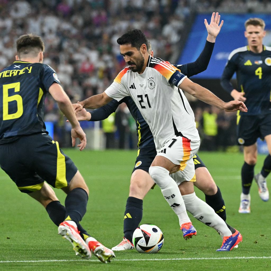 İlkay Gündoğan im Match gegen die Schottische Nationalmannschaft bei der EM 2024