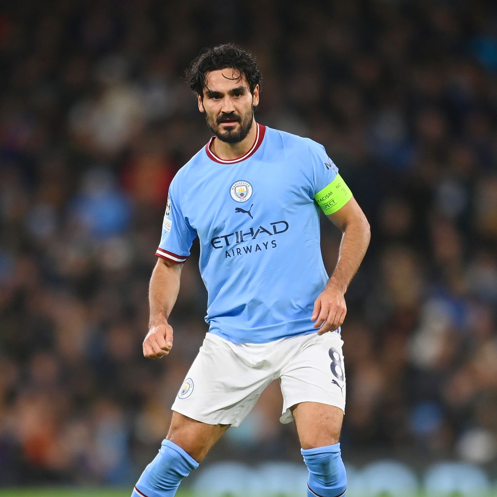 Ilkay Gündogan bei einem Fußballspiel