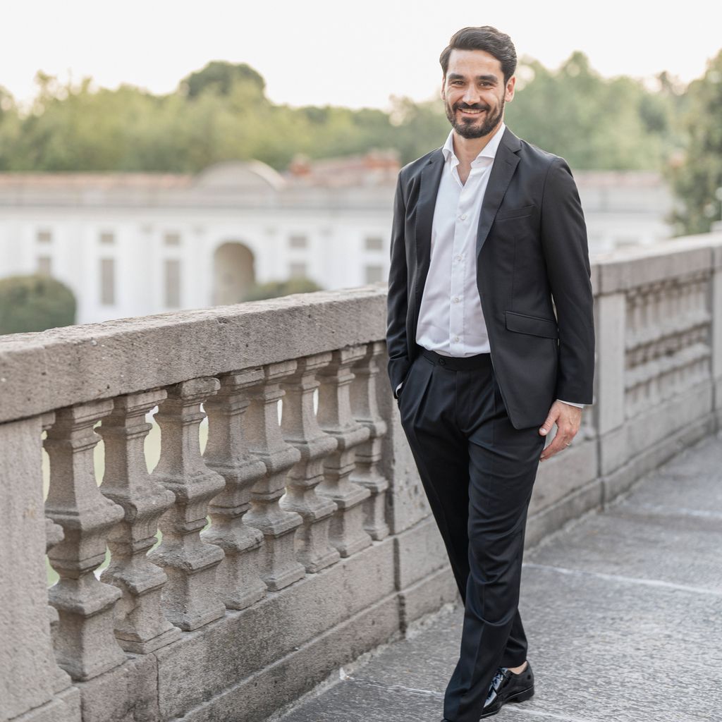 Ilkay Gündogan bei seiner Hochzeit im Juni 2022