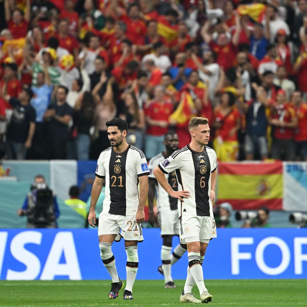 Ilkay Gündogan und Joshua Kimmich bei der WM 2022 in Katar