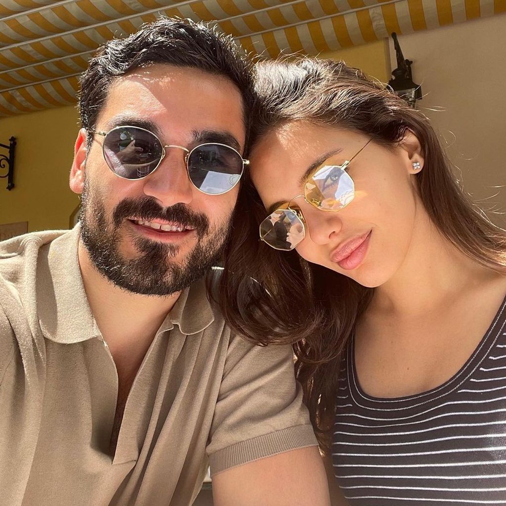 Ilkay Gündogan und seine Frau Sara