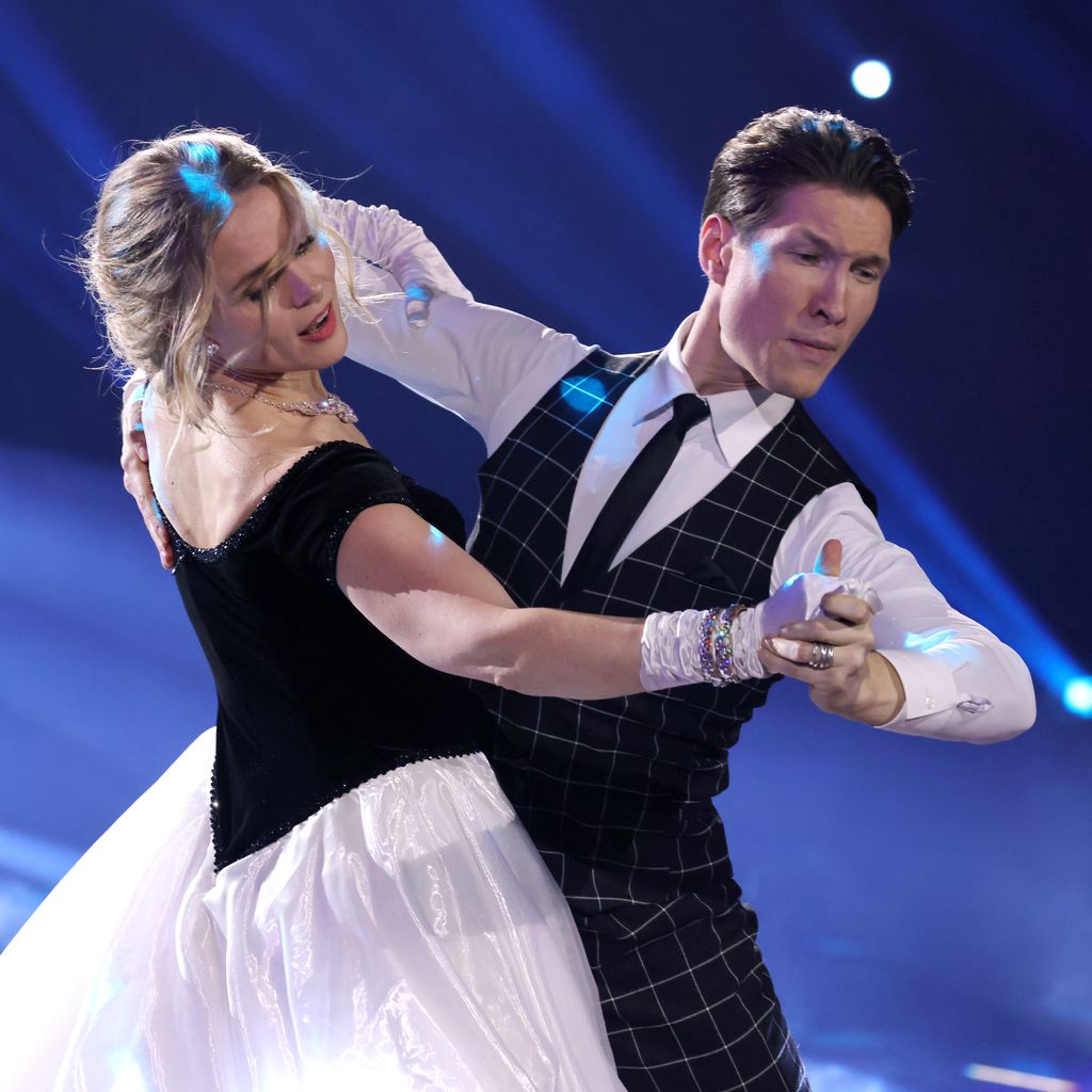 Ilse DeLange und Evgeny Vinokurov bei "Let's Dance"