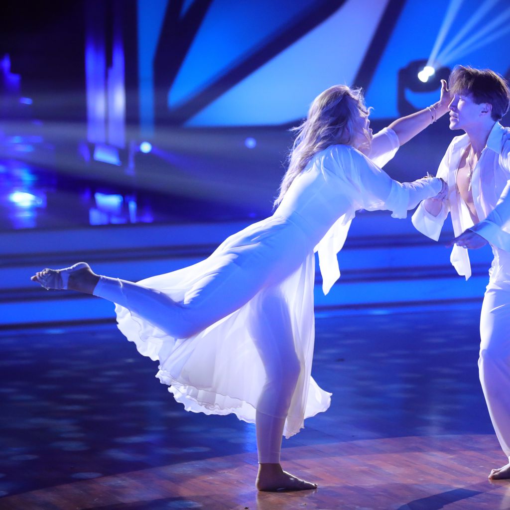 Ilse DeLange und Evgeny Vinokurov bei "Let's Dance"