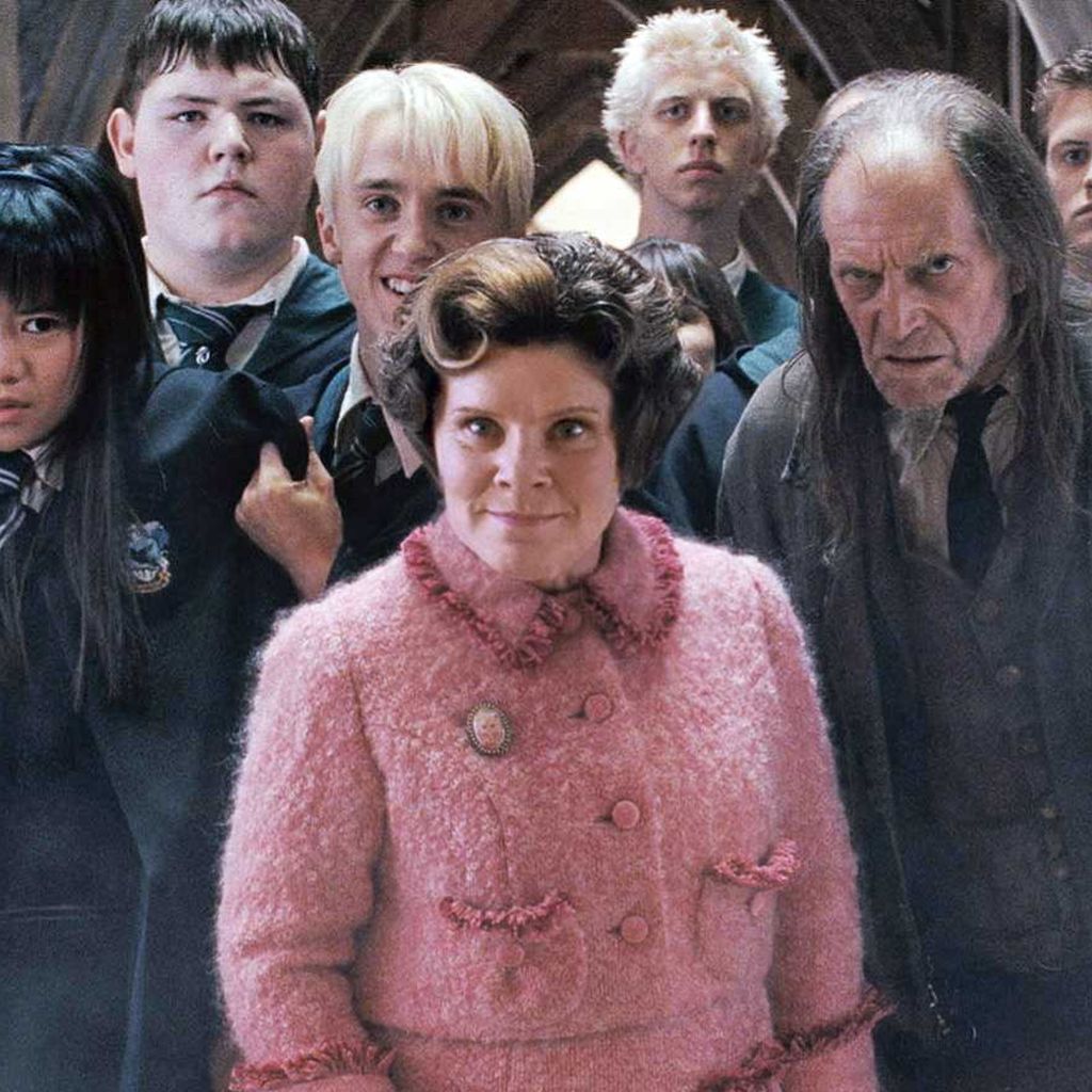 Imalda Staunton (M.) in einer "Harry Potter"-Szene