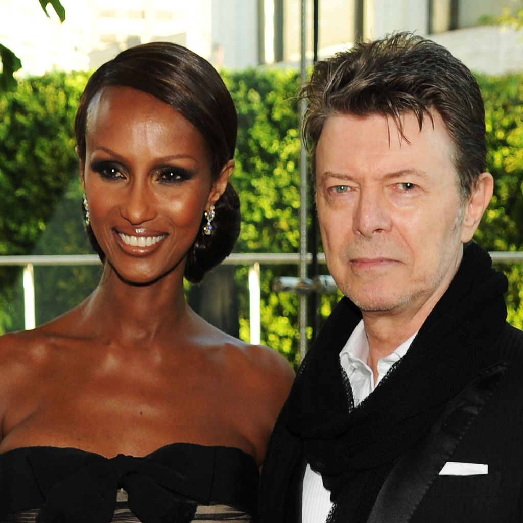 Iman Abdulmajid und David Bowie