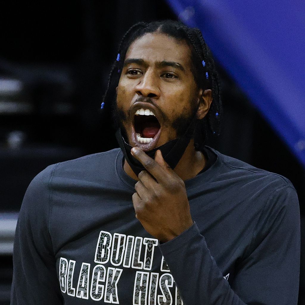Iman Shumpert im Februar 2021 in Philadelphia
