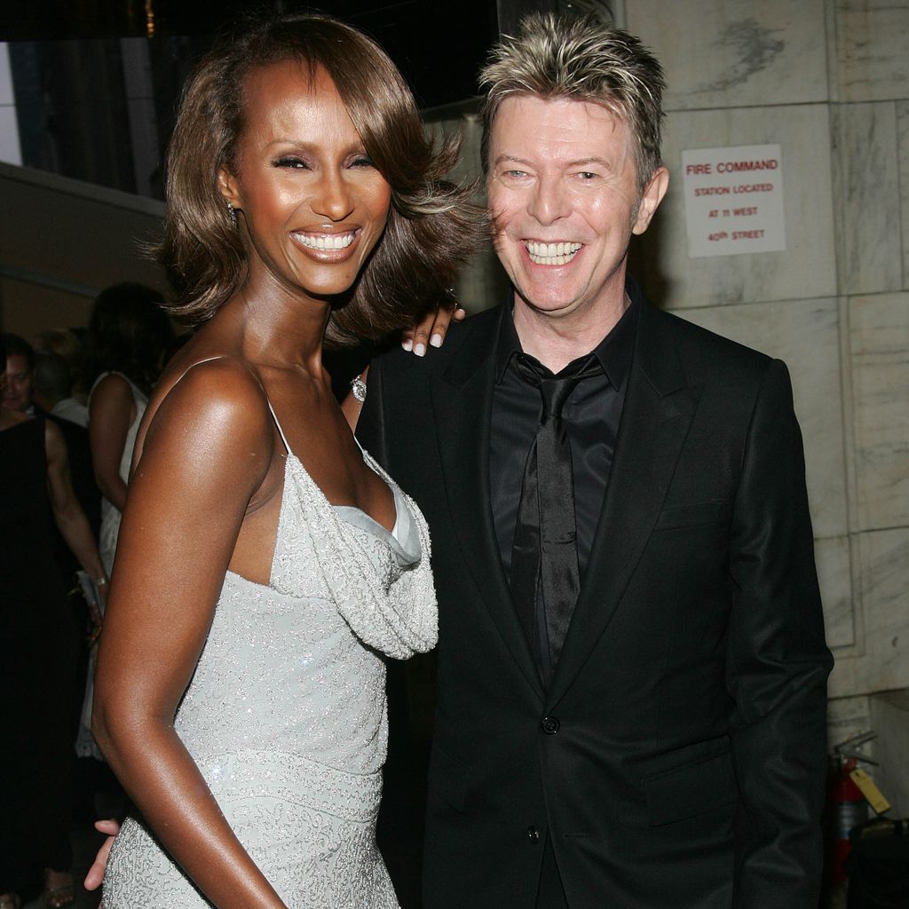 Iman und David Bowie