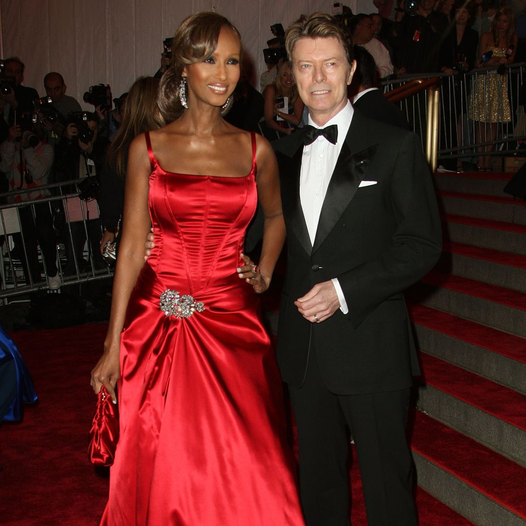 Iman und David Bowie